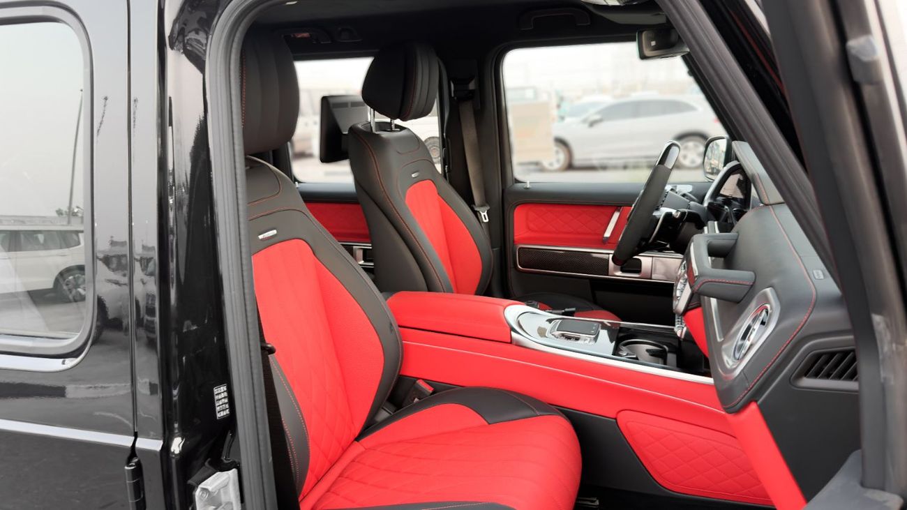 Mercedes Benz G63 AMG STANDARD 2026 Mercedes-Benz AMG G 63 4.0L AT Petrol (Black-Red)