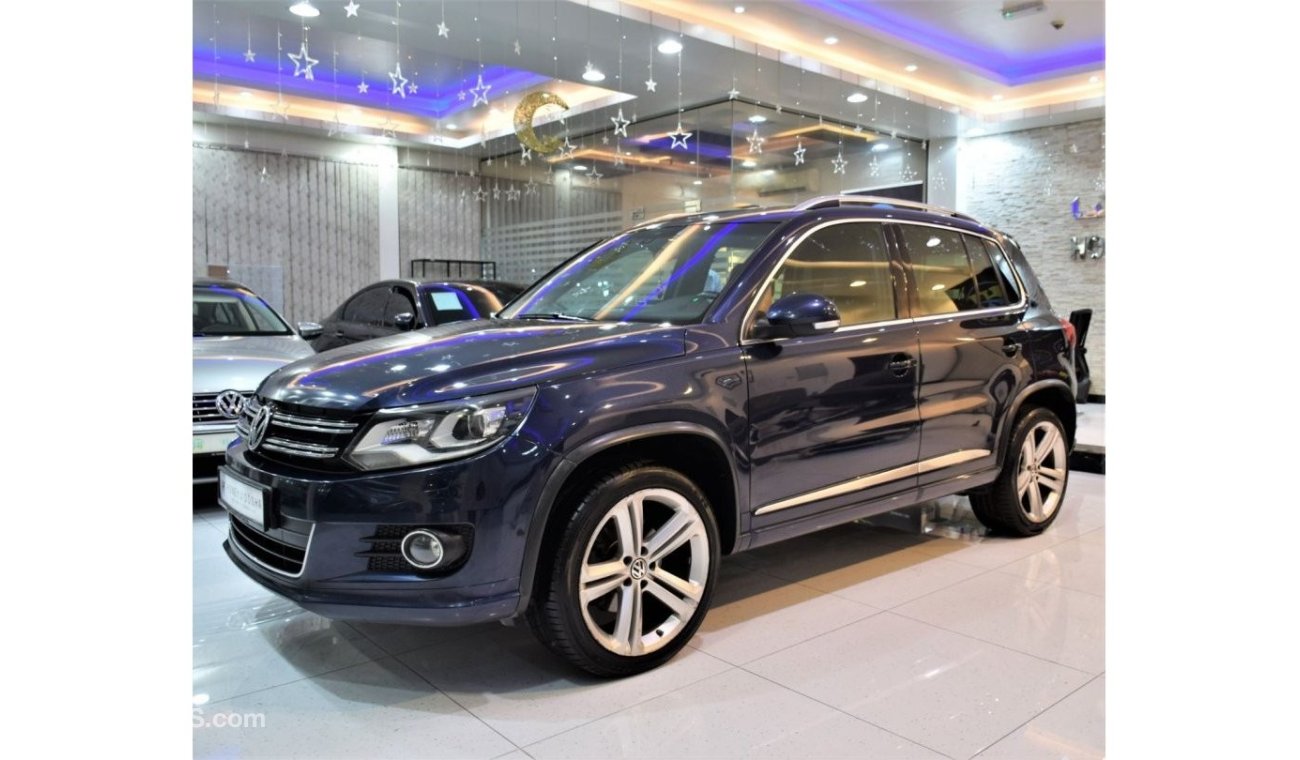 Volkswagen Tiguan EXCELLENT DEAL for our Volkswagen Tiguan R-Line 2.0 TSi 4MOTION 2014 Model!! in Blue Color! GCC Spec