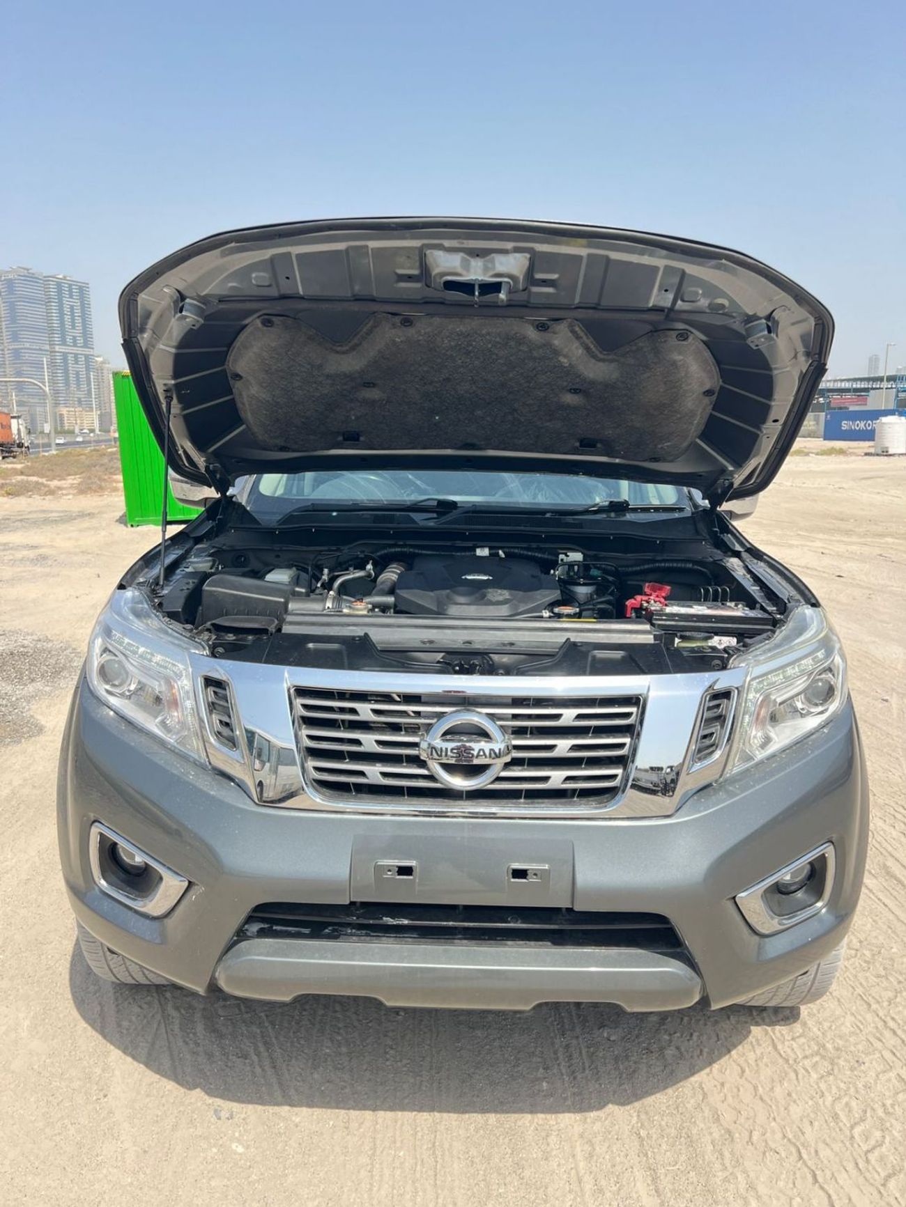 Nissan Navara DIESEL 2.3 LITER ,RIGHT HAND DRIVE ,2017 MODEL ,GREY COLOR ,AUTOMATIC GEAR