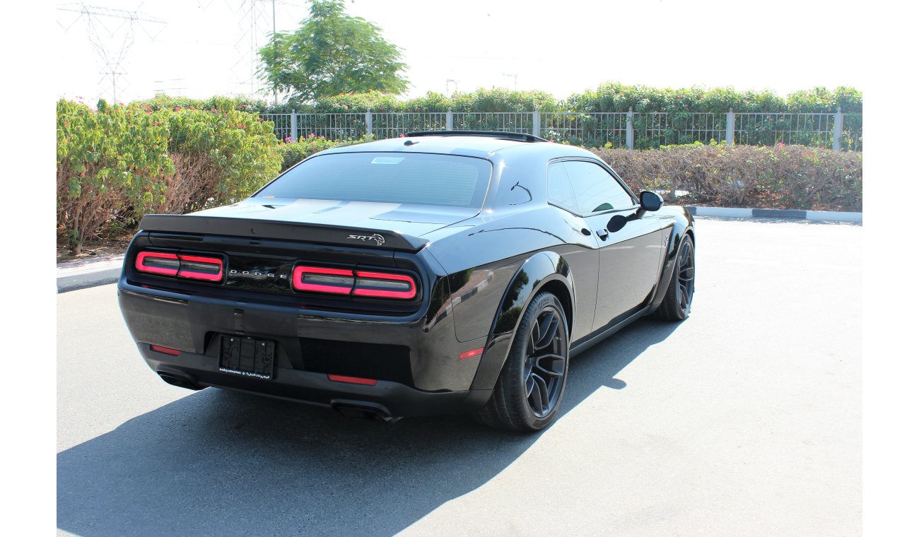 Dodge Challenger 2018 / HELLCAT 707HP / WIDE BODY/ GCC/ WARRANTY AT TRADING ENTERPRISES/Al-Futtaim