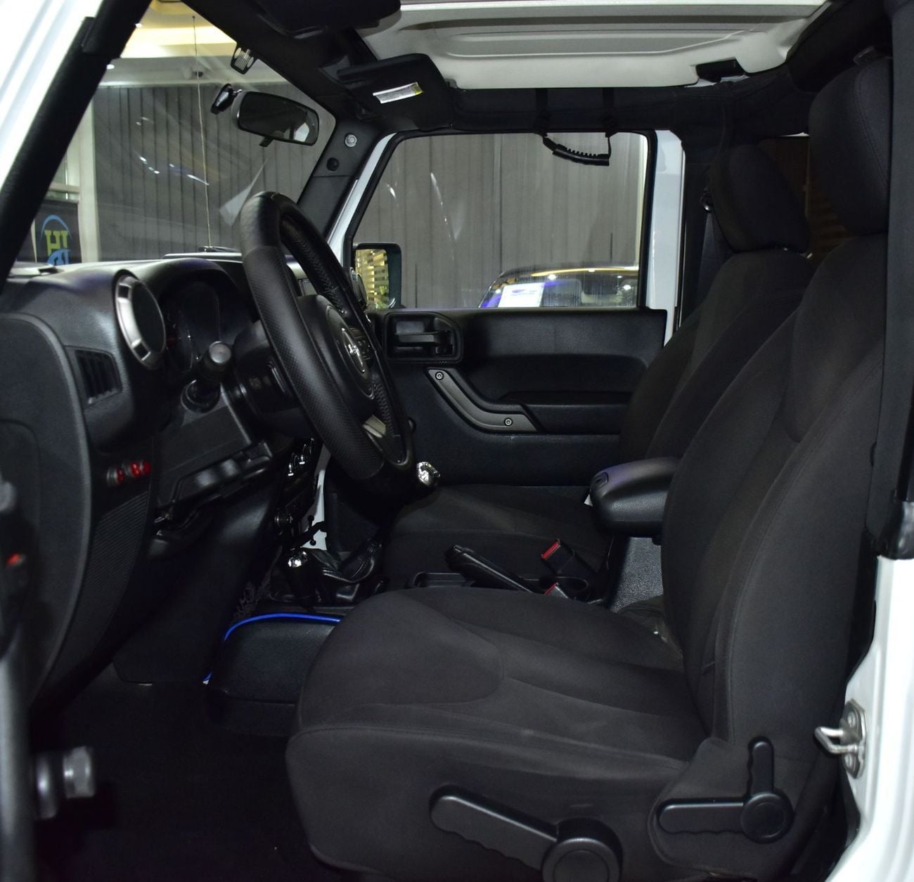 جيب رانجلر EXCELLENT DEAL for our Jeep Wrangler Sport ( 2017 Model ) in White Color GCC Specs