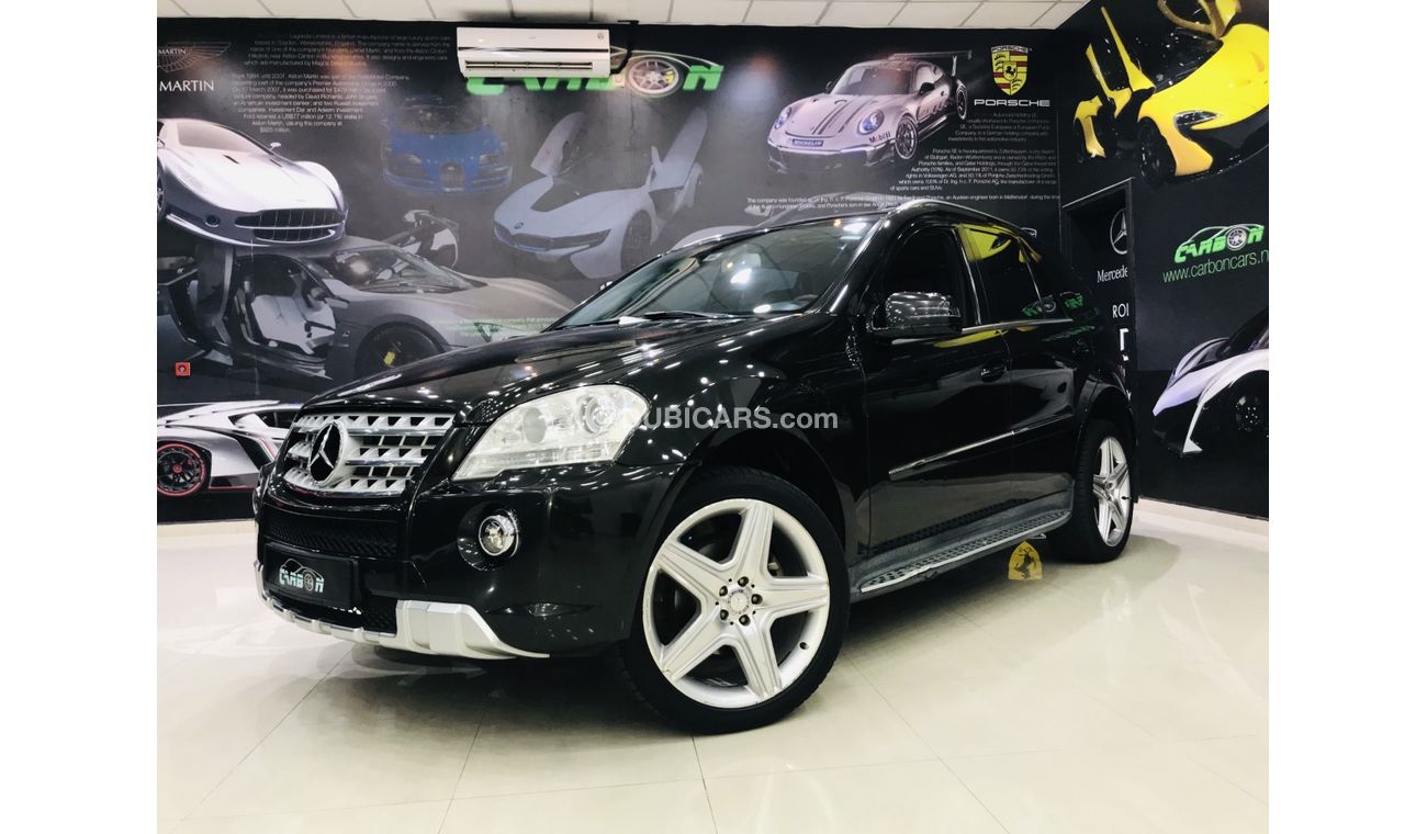 Mercedes-Benz ML 350 - 2011 - GCC - ORIGNAL ///AMG BODY KIT - ONE YEAR WARRANTY