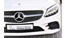 Mercedes-Benz C 200 AED 2399 PM | 2.0L C-200 AMG KIT GCC DEALER WARRANTY