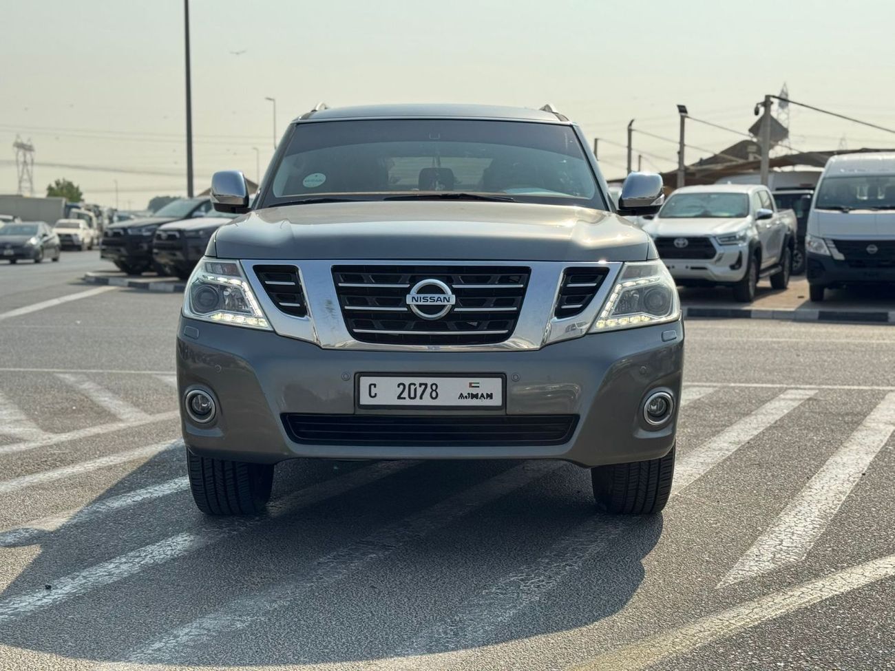 نيسان باترول NISSAN PATROL SE 2014 GCC GRAY COLOR