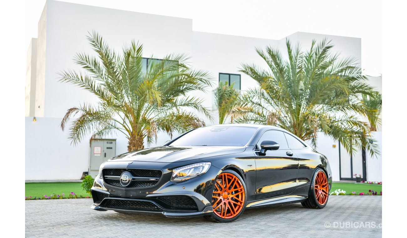 Mercedes-Benz S 63 AMG Coupe Brabus B850 V8 6.0 Biturbo - AED 10,947 Per Month!