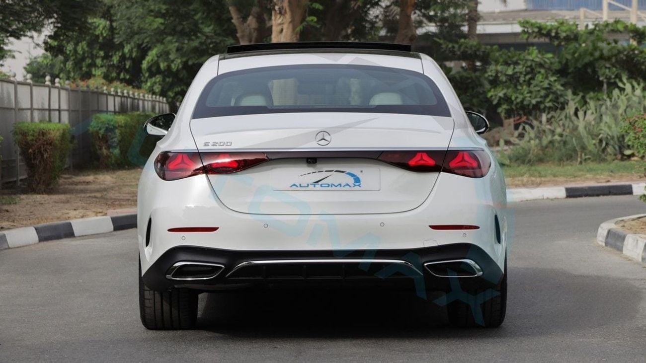 Mercedes-Benz E200 AMG EQ Boost 2.0L RWD 2026 0Km GCC With 2 Years Unlimited Mileage Warranty @Official Dealer