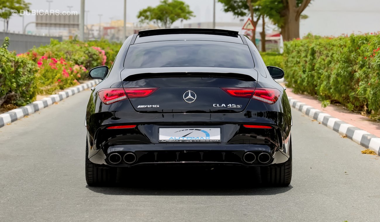 Mercedes-Benz CLA 45 AMG S 4Matic Plus, Coupe , Night Package , GCC , 2021 , 0Km , W/2 Yrs UNLTD MLG WNTY @EMC