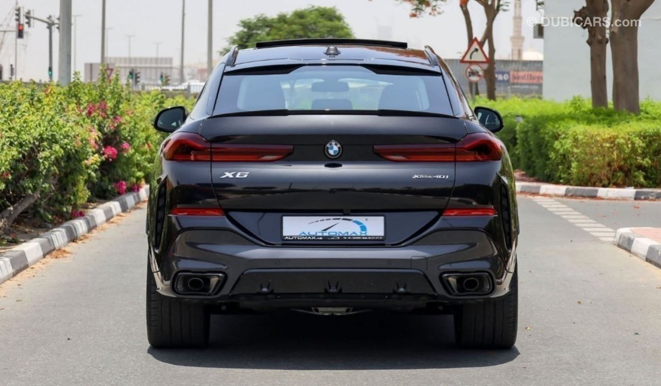 BMW X6 XDrive 40i 3.0L AWD , 2024 GCC , 0Km , With 5 Years Warranty & Service @Official Dealer