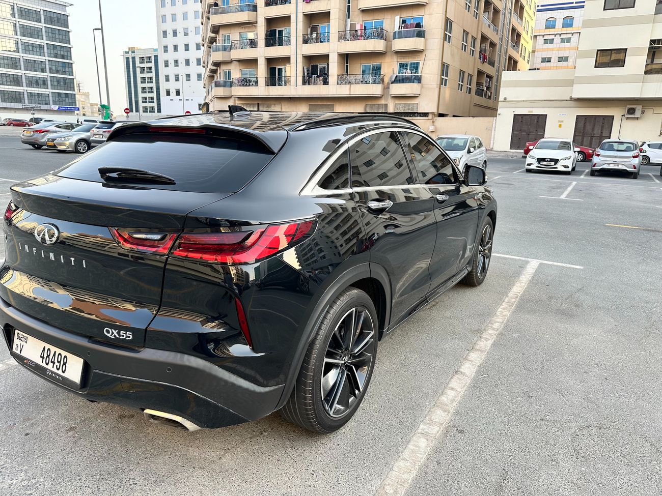 إنفينيتي QX55 sensory
