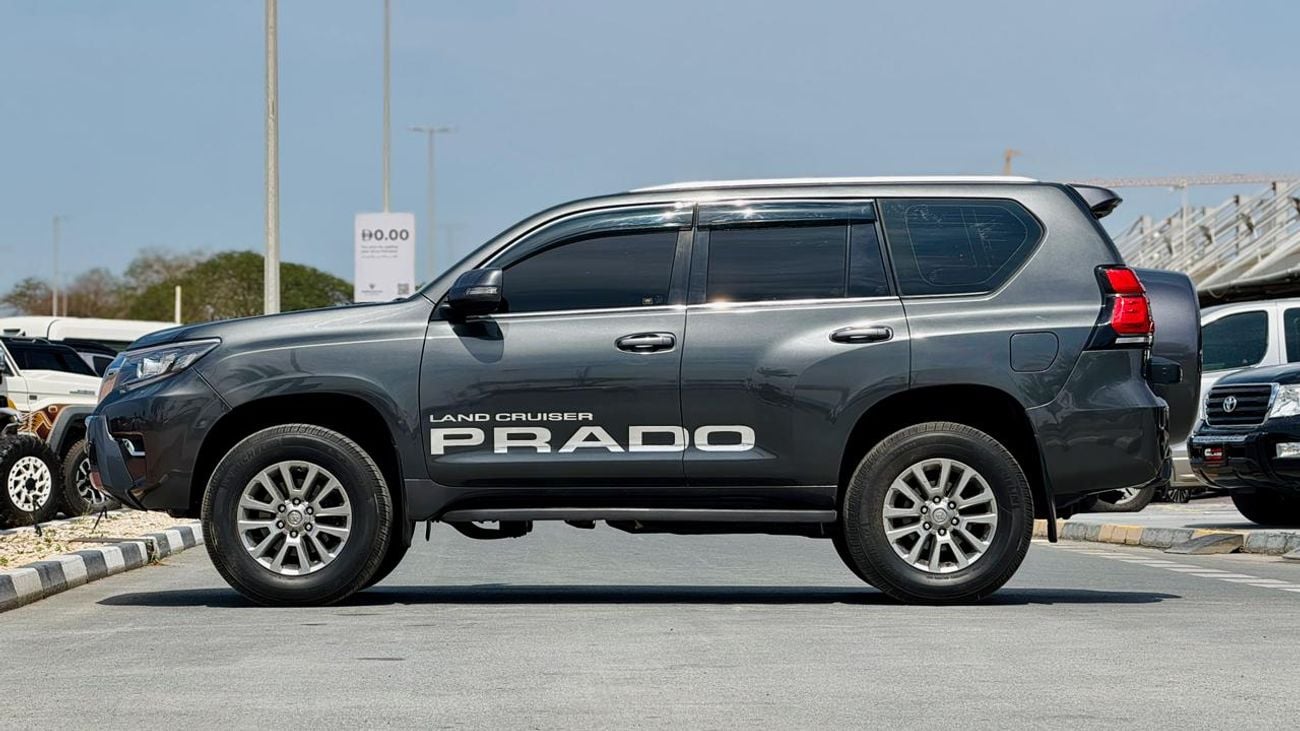 Toyota Prado 2021 | 2.8L DIESEL ENGINE | AT | RHD | SUNROOF | 360 VIEW CAMERA | COOL BOX | DIGITAL ODOMETER | ELE