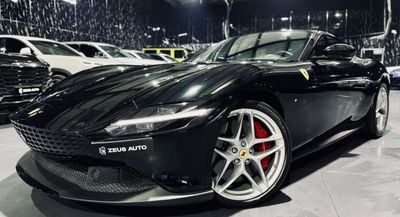 فيراري روما 2023 Ferrari Roma, 2028 Ferrari Warranty, 2030 Ferrari Service Contract, Nero DS 1250 Exterior, GCC