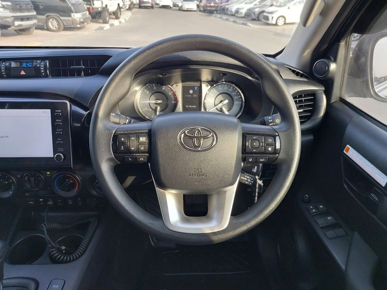 Toyota Hilux TOYOTA HILUX PICKUP RHD 2024 MODEL 2.8 L DIESEL AUTOMATIC(PM13901)