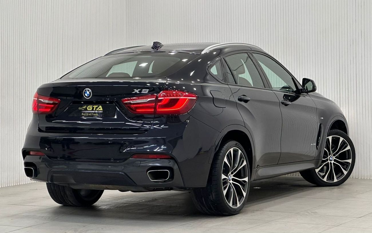 بي أم دبليو X6 50i M سبورت 2018 BMW X6 xDrive50i M-Sport, Dec 2025 BMW Service Pack, Warranty, Full BMW Service His