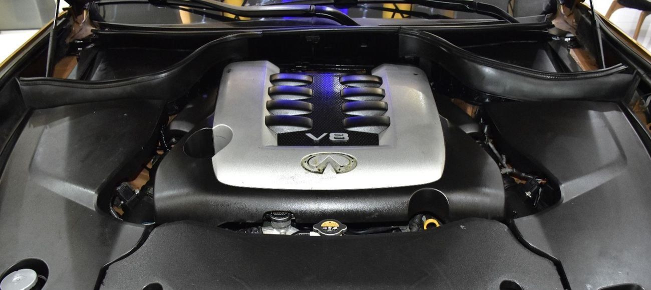 إنفينيتي FX50 EXCELLENT DEAL for our Infiniti FX50s ( 2009 Model ) in Orange Color GCC Specs