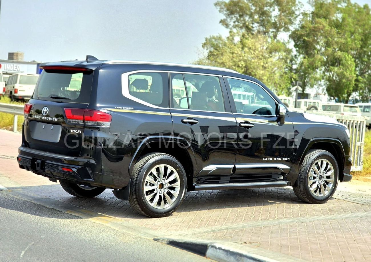تويوتا لاند كروزر TOYOTA LC300 PETROL 3.5L VXR - Z - RADAR - FULLY LOADED - 2025 MODEL - BLACK INSIDE BLACK/RED - OMAN