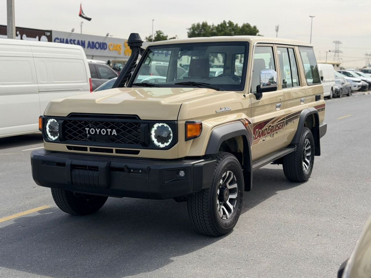تويوتا لاند كروزر 70 Toyota Land Cruiser LC 76 Petrol 4.0L Full Option Automatic Model 2025 Omani Specifications