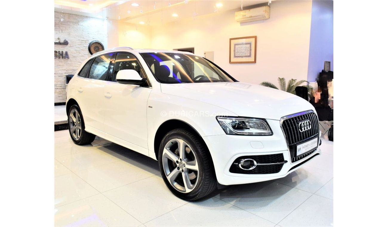 Audi Q5 AMAZING Audi Q5 S-Line Quattro 2013 Model!! in White Color! GCC Specs