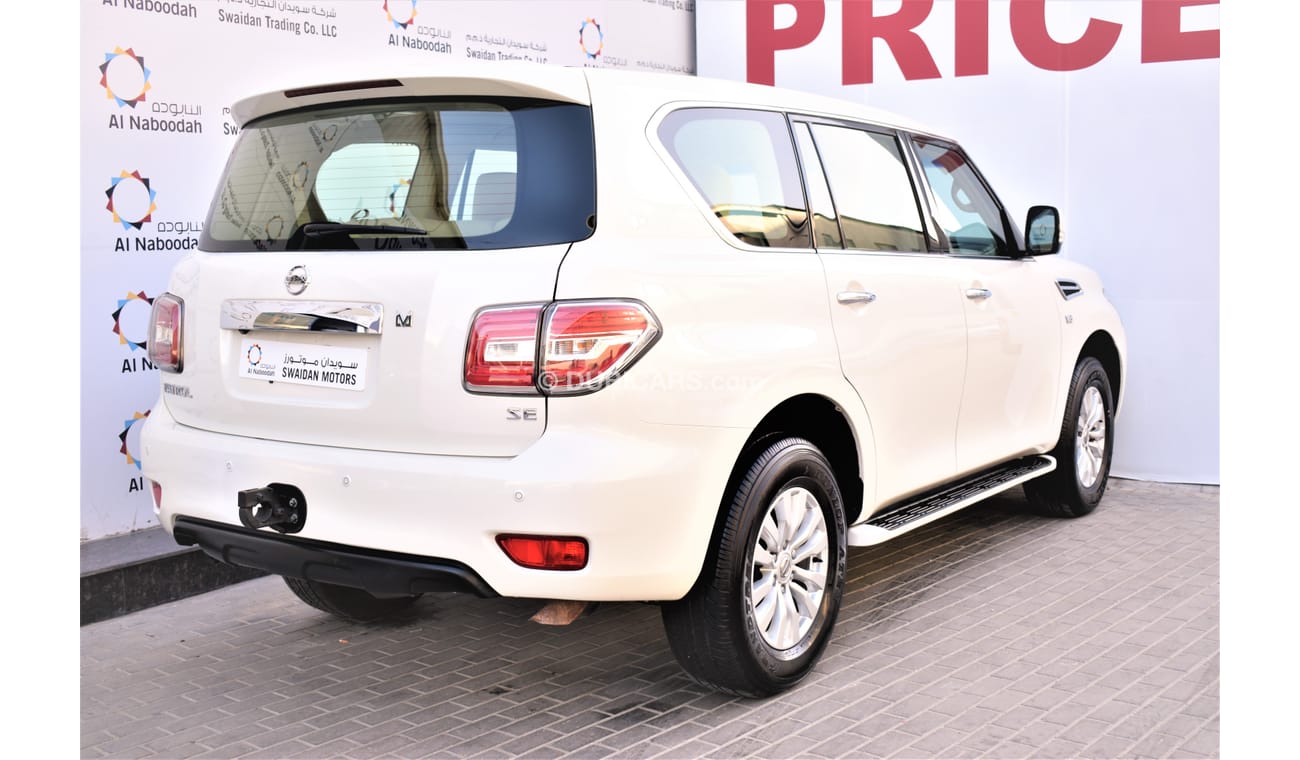 Nissan Patrol 5.6L SE V8 4WD 2015 GCC RAMADAN OFFER INSURANCE/SERVICE/WARRANTY