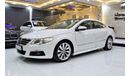 Volkswagen Passat CC EXCELLENT DEAL for our Volkswagen CC ( 2012 Model ) in White Color GCC Specs