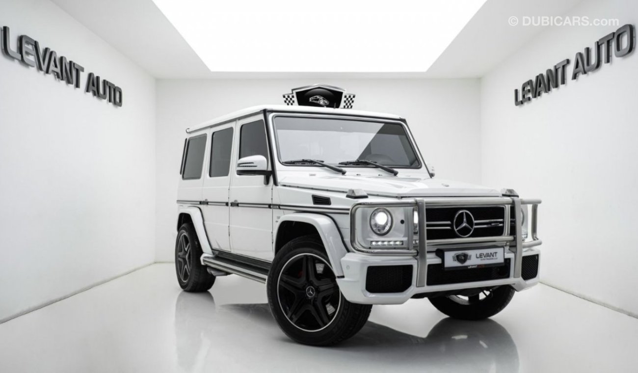 مرسيدس بنز G 63 AMG MERCEDES G63, MODEL 2015, GCC, FULLY LOADED, VERY CLEAN