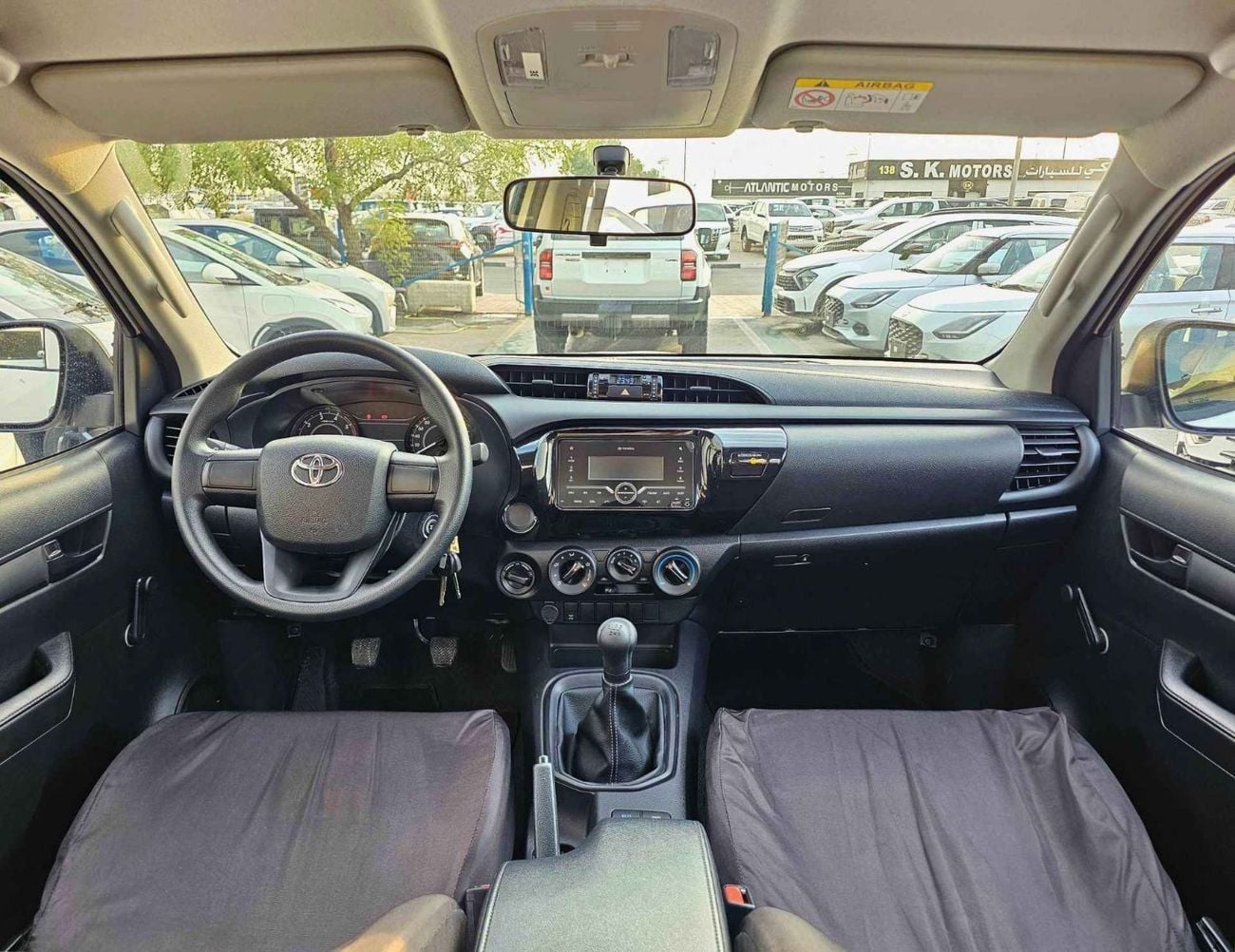 تويوتا هيلوكس NARROW BODY DOUBLE CABIN / 2.4L M/T DIESEL / REAR CHROME BUMPER / DIFF-LOCK (CODE # GLX-G2)
