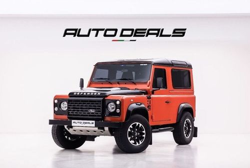 Land Rover Defender 90 S/W Adventure | GCC | Full Service History | Very Low Mileage | Perfect Condition | 2.2L i4