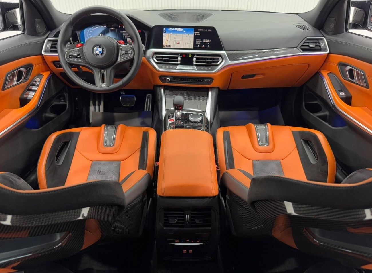 BMW M3 Competition 3.0L 2021 BMW M3 Competition G80 RWD, March 2026 BMW Warranty + Service Pack, FASH, GCC