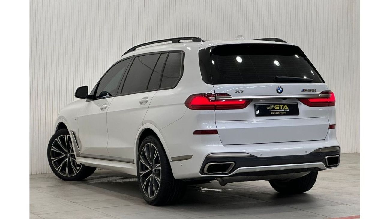 BMW X7 M50i 2022 BMW X7 xDrive50i M-Sport, Dec 2027 BMW Warranty + Service Pack, Full Options, Low Kms, GCC