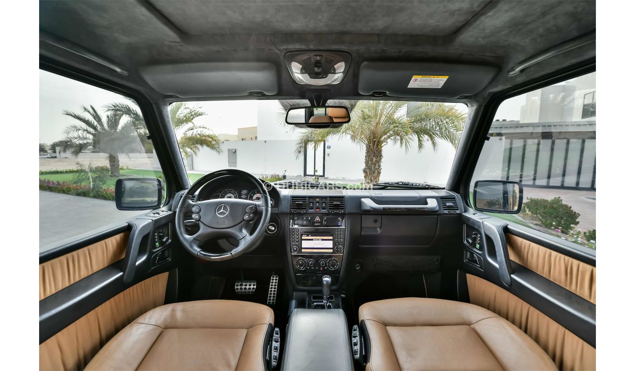 مرسيدس بنز G 55 AMG 5.5L V8 - Full Option - AED 3657 Per Month -0% DP