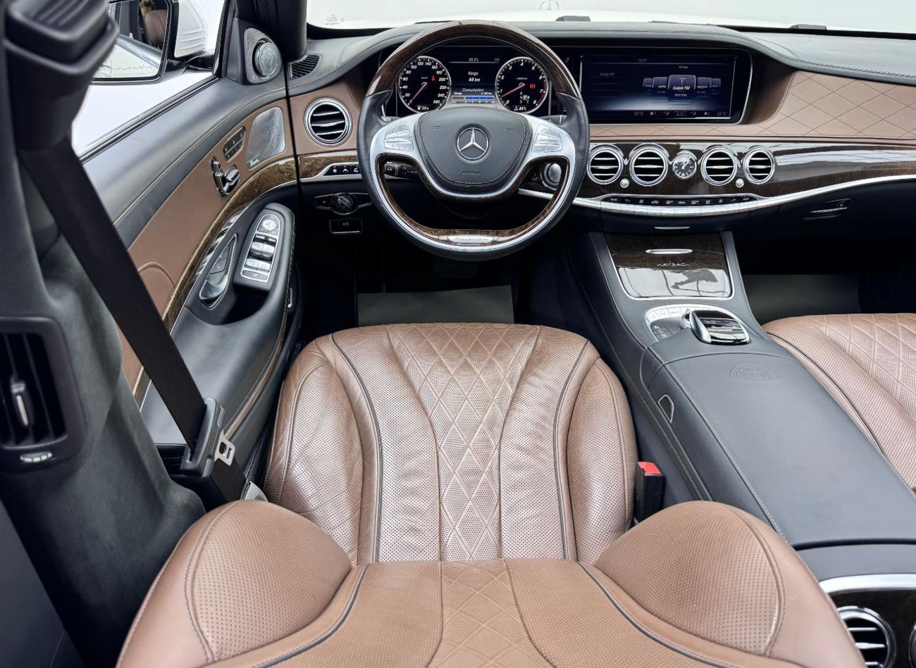 مرسيدس بنز S 600 Maybach 6.0L 2015 Mercedes Maybach S600, Full Mercedes Service History, Fully Loaded, Very Low Kms,