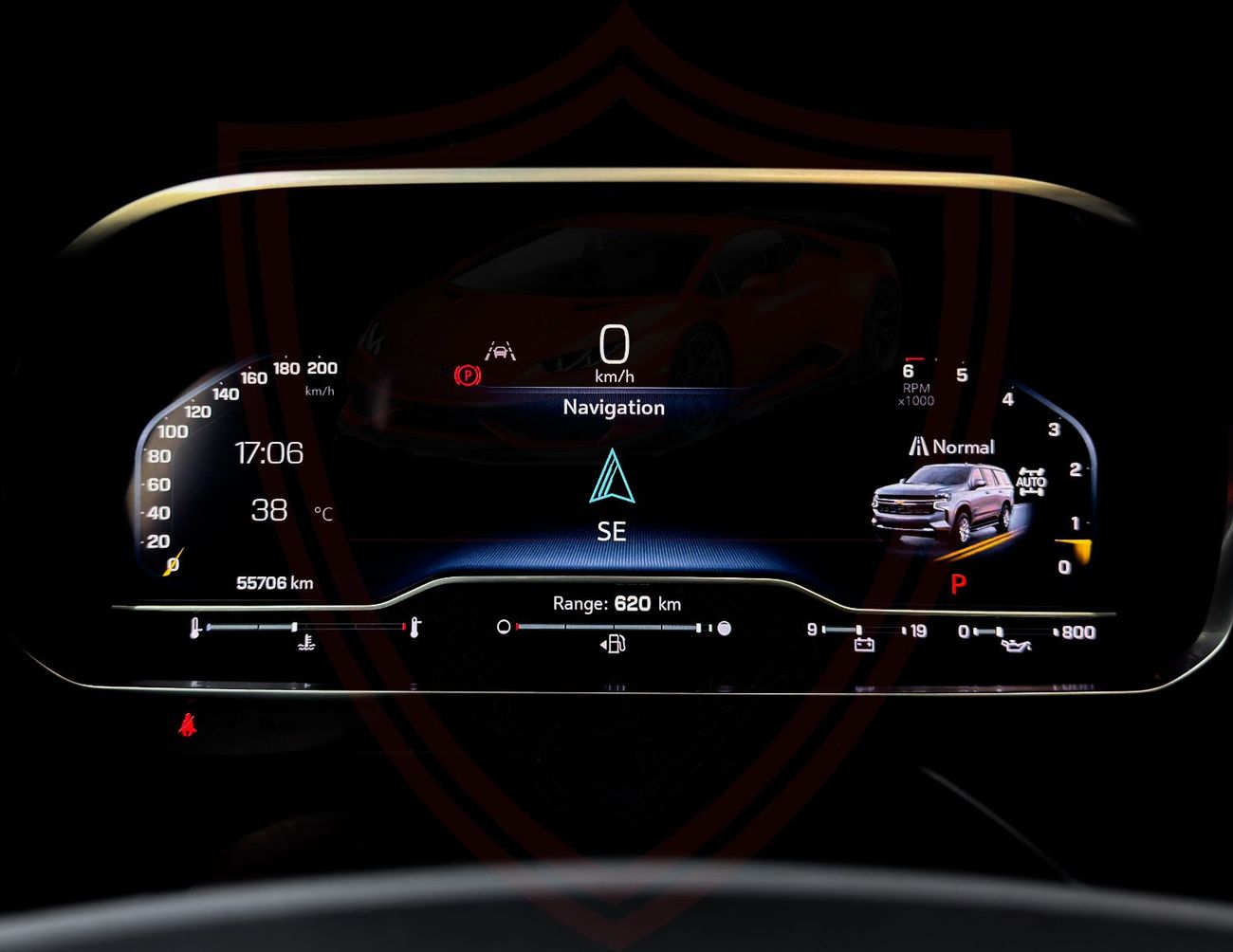 Chevrolet Suburban LT 5.3L 4WD Chevrolet Suburban | 5.3L | 2023 | GCC | Original Paint | Accident Free | Excellent Cond