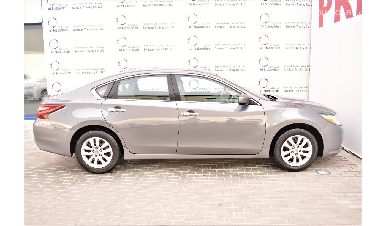 Nissan Altima AED 1135 PM | 0% DP | 2.5L S GCC WARRANTY NAVIGATION REAR CAMERA