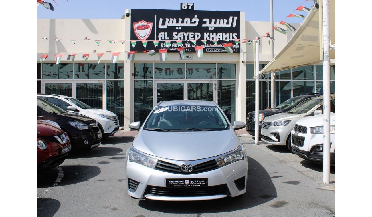 Toyota Corolla SE ACCIDENTS FREE - GCC - PERFECT CONDITION INSIDE OUT - ENGINE 2000 CC