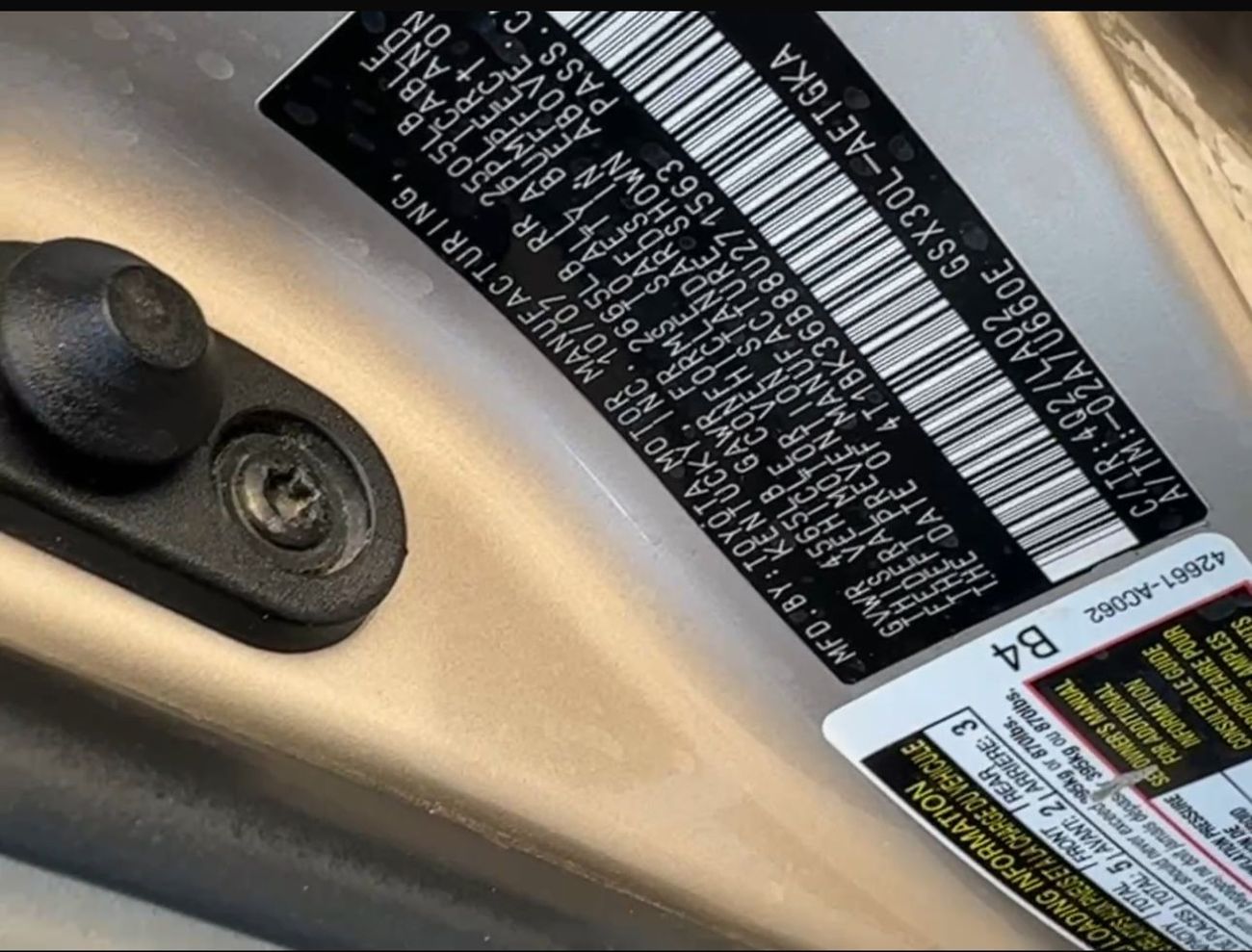 Toyota Avalon 2008 LIMITED FULL OPTION GOOD CONDITION PERSONAL CAR