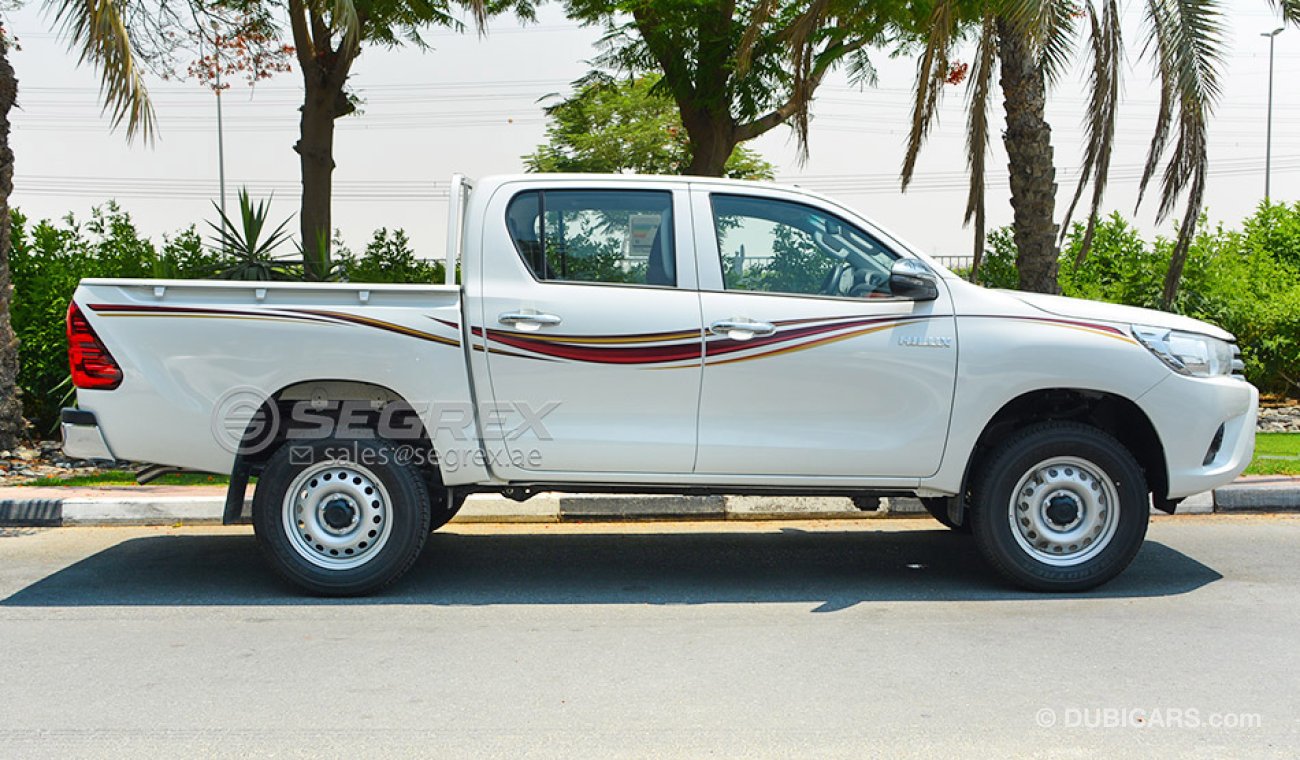 تويوتا هيلوكس 2020YM 2.4 DC 4x4 6A/T Power Windows