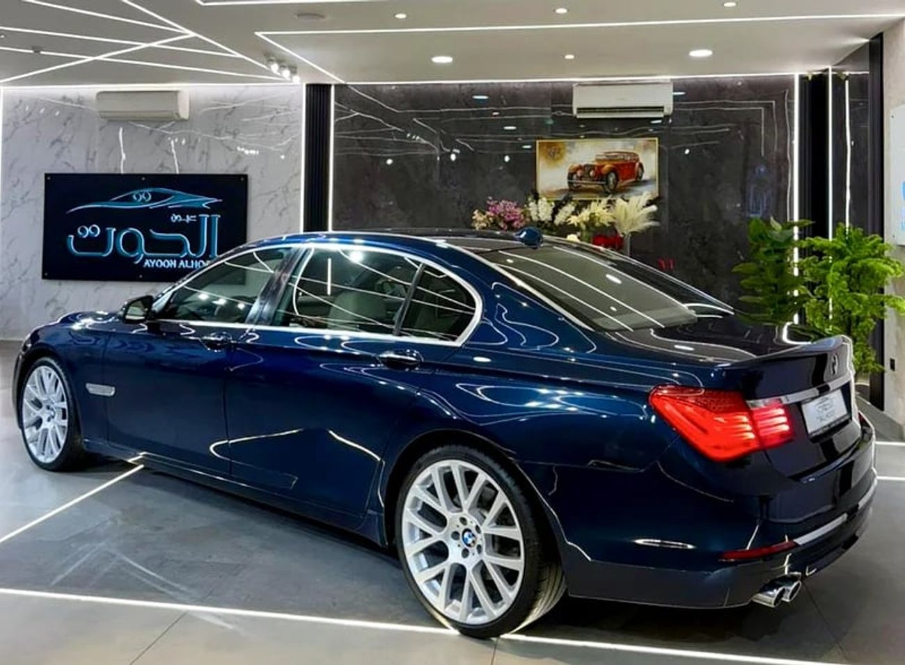 بي أم دبليو 730Li ELITE 730Li V6 || AWESOME COLOR || GCC II POWERFUL ENGINE II TOP RANGE || REAR SCREENS