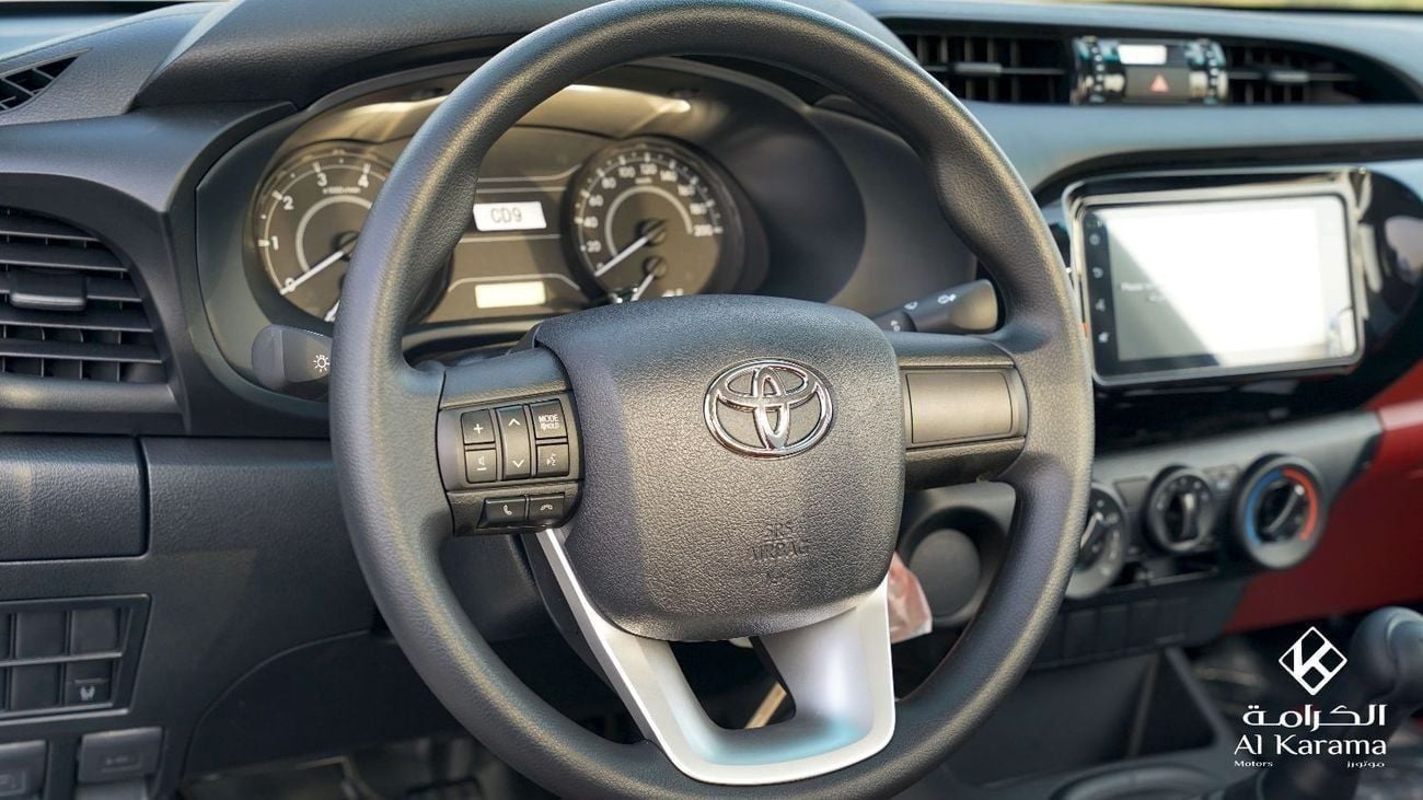 Toyota Hilux Hilux 2.4L GL | D-4D | Single Cabin | 6-Speed Manual | GCC | Power Windows & Mirrors