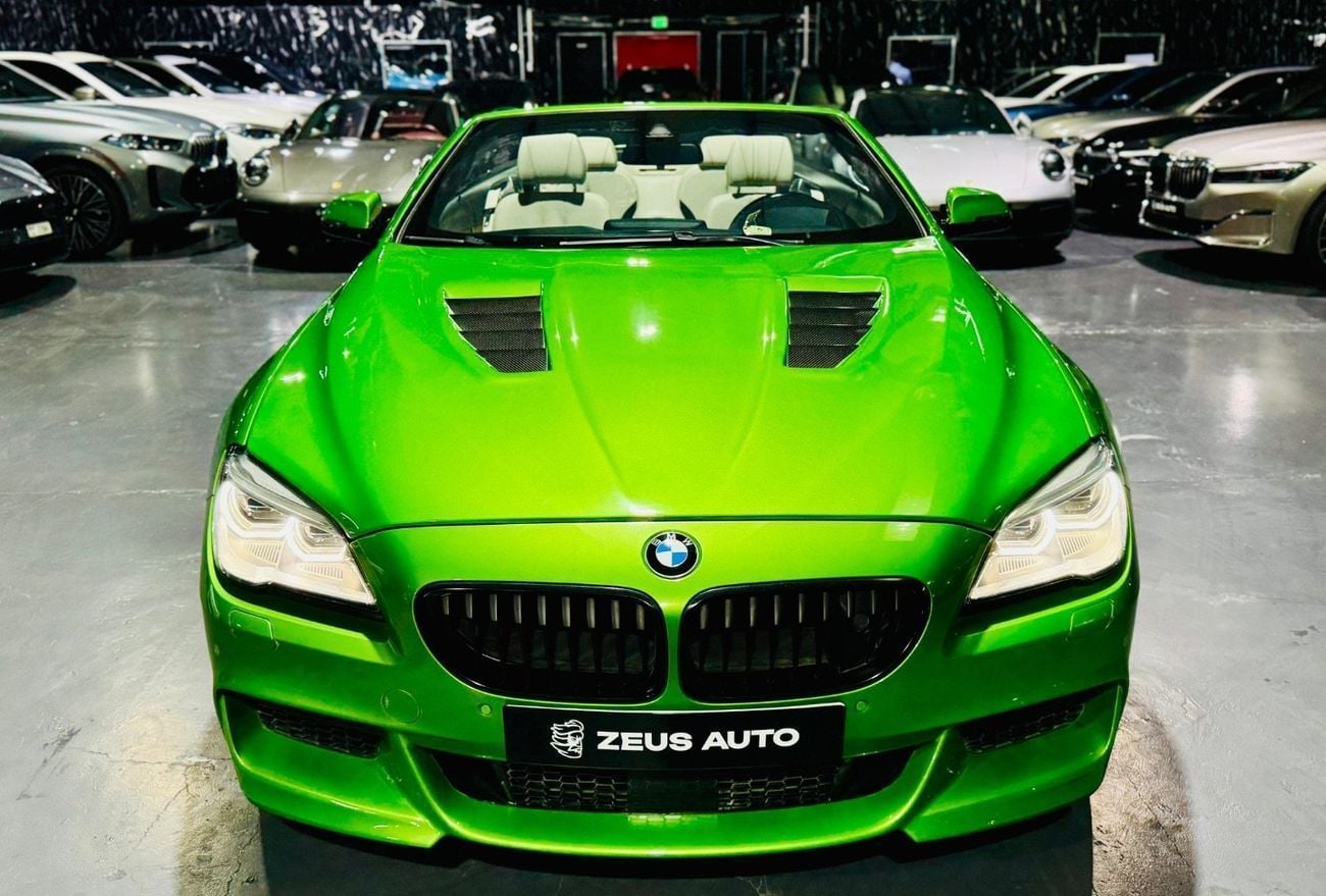 BMW 650i M Sport 4.4L (443 HP) 2016 BMW 650i M-Sport, Full BMW service History, Excellent Condition, GCC