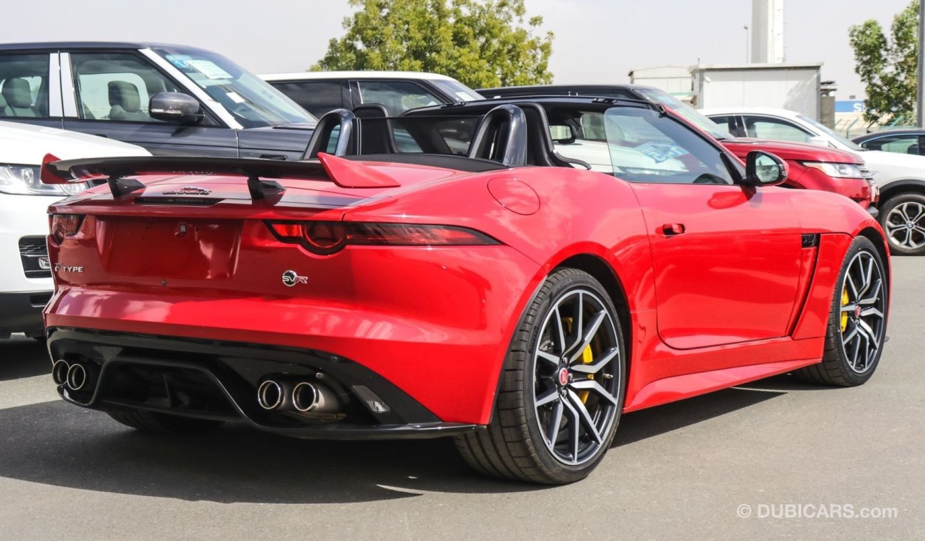 Jaguar F-Type 5.0 V8 S/C Convertible SVR Brand New