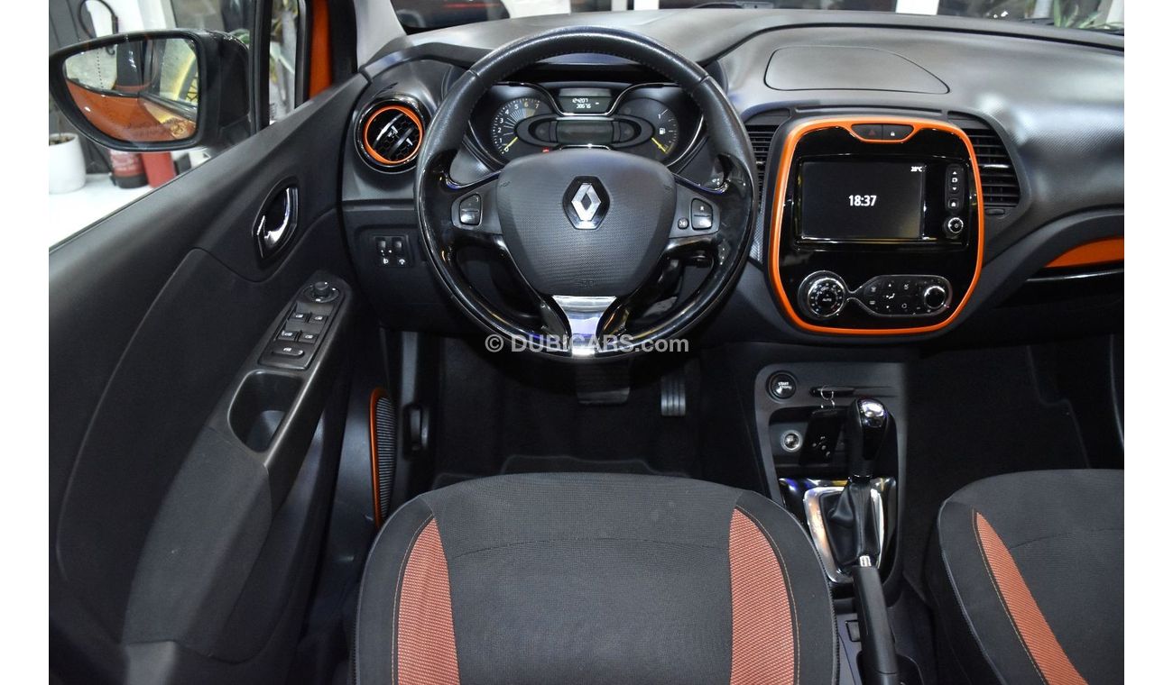 رينو كابتور EXCELLENT DEAL for our Renault Captur ( 2016 Model ) in Orange Color GCC Specs