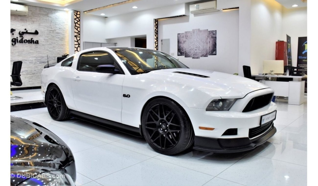 Ford Mustang EXCELLENT DEAL for our Ford Mustang GT 5.0 ( 2013 Model ) in White Color GCC Specs