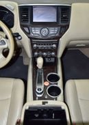 Nissan Pathfinder EXCELLENT DEAL for our Nissan Pathfinder SV 4WD ( 2015 Model ) in White Color GCC Specs