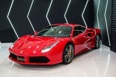 Ferrari 488 Std 3.9L GTB, Very Low KM, Al Tayer Full Service History, GCC Spec!!