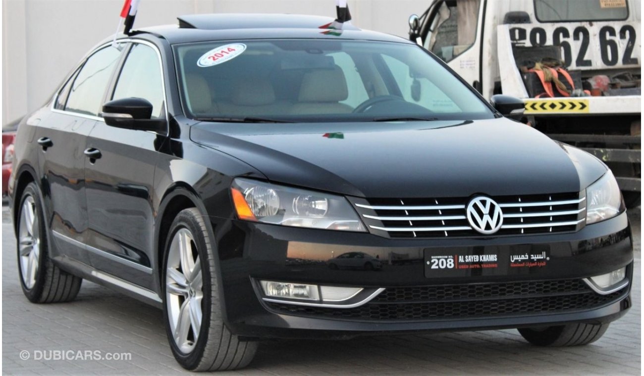 Volkswagen Passat Volkswagen Passat 2014 GCC Full Option No. 1 without accidents, very clean from inside and outside