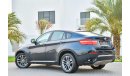 BMW X6 xDrive35i Fully Agency Serviced! - Fully Loaded! - With Warranty! - Only AED 1,449 Per Month