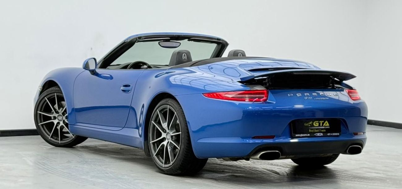 Porsche 911 Carrera 3.4L Convertible 2015 Porsche 911 Carrera, Service History, Excellent Condition, GCC