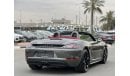 Porsche 718 Boxster Porsche 718 Boxster Gulf agency under agent warranty (Al Naboodah)