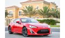 Toyota 86 GTX - 47,000 Kms Only - AED 960 Per Month! - 0% DP