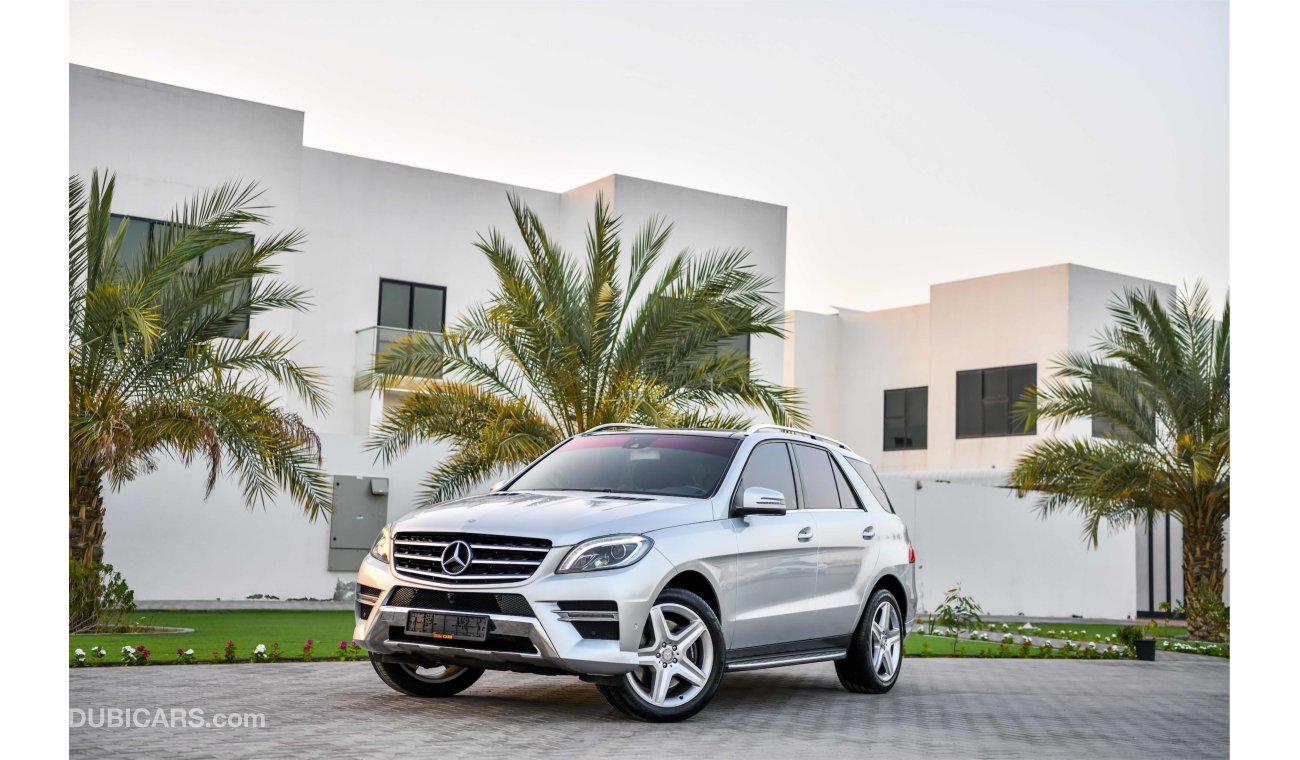 مرسيدس بنز ML 350 4-MATIC - 2 Y Warranty - GCC - AED 1,898 Per Month - 0% Downpayment