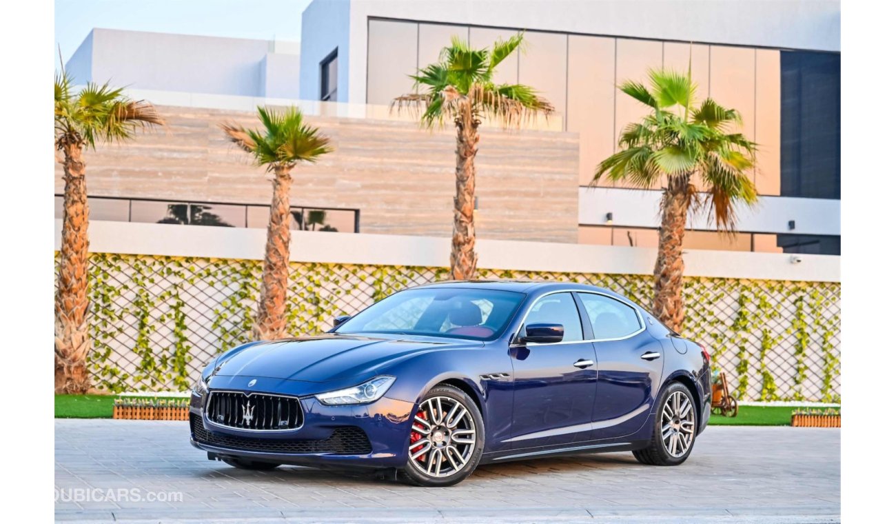 Maserati Ghibli SQ4  | 2,918 P.M | 0% Downpayment | Full Option |  Amazing Condition